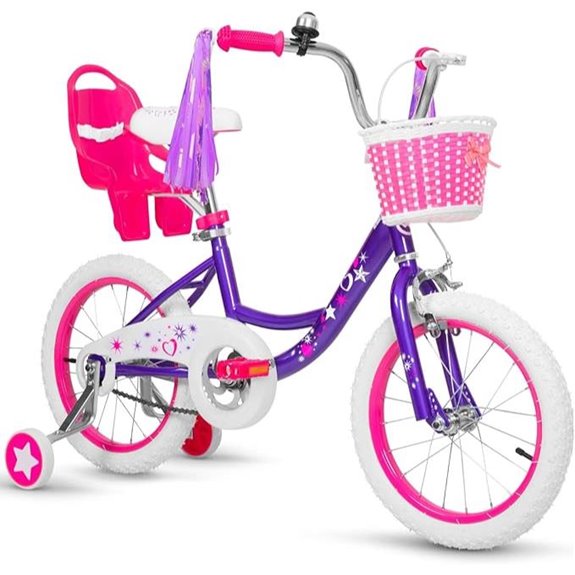15 Best 16-Inch Kids Bikes That Grow With Your Child 17 Weize Girls' Kids Bike with Training Wheels