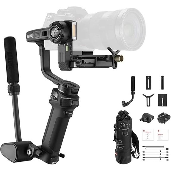 15 Best DSLR Gimbals for 2026 That Steady Your Shots 10 Zhiyun Weebill 3S Gimbal Stabilizer with Fill Light