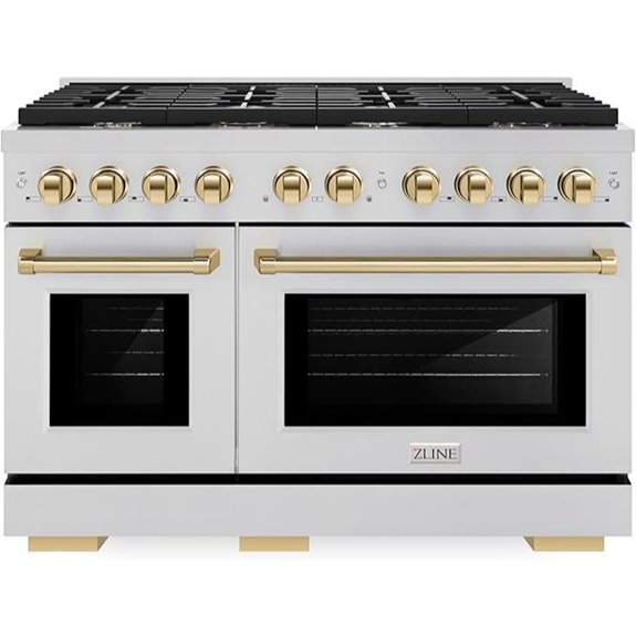 14 Best Dual Fuel Ranges of 48 Inches for Professional-Grade Cooking 16 ZLINE Autograph 48