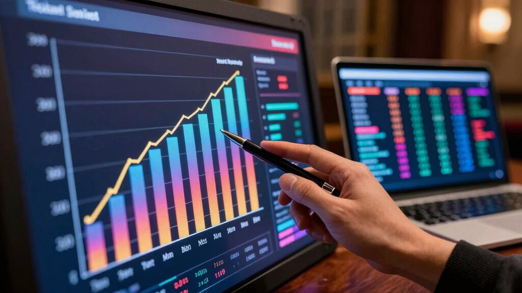 analyzing ticket sales trends