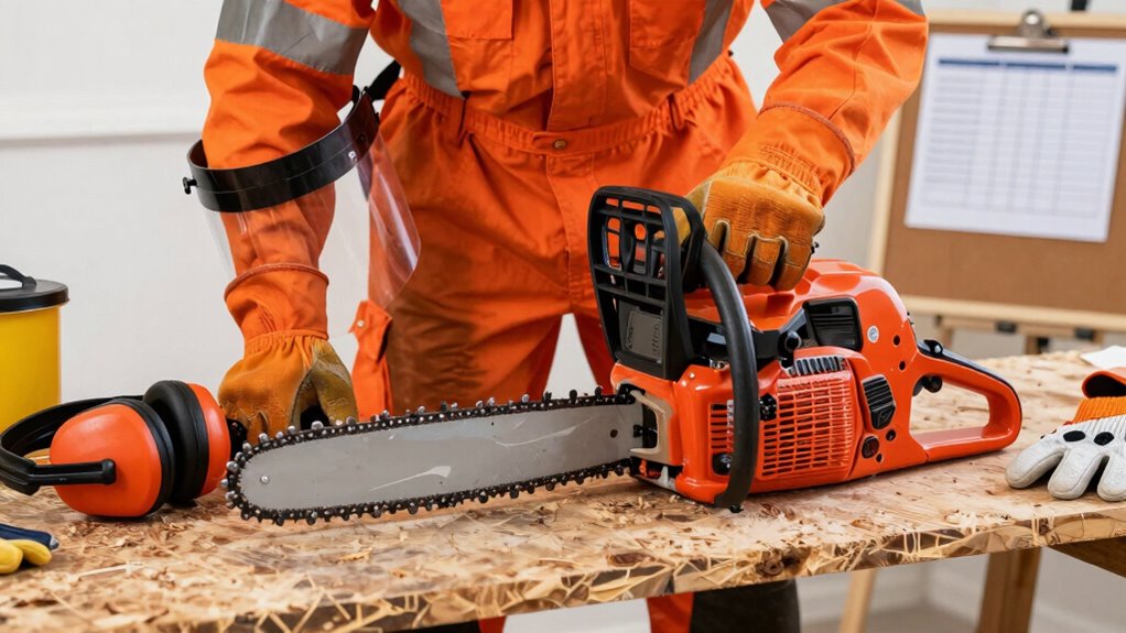chainsaw safety and maintenance