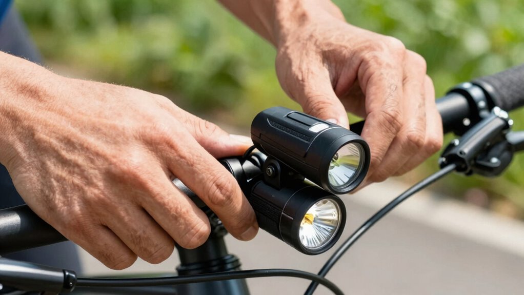 check lights clean reflectors