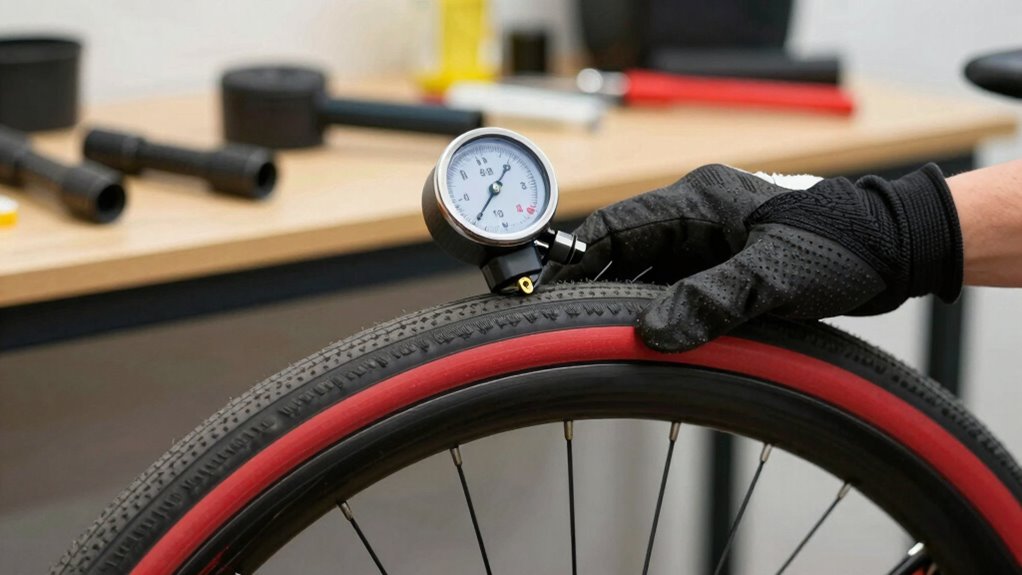 check tire pressure regularly