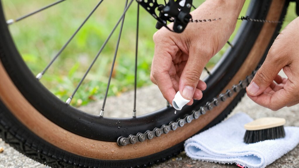 clean dry lubricate regularly