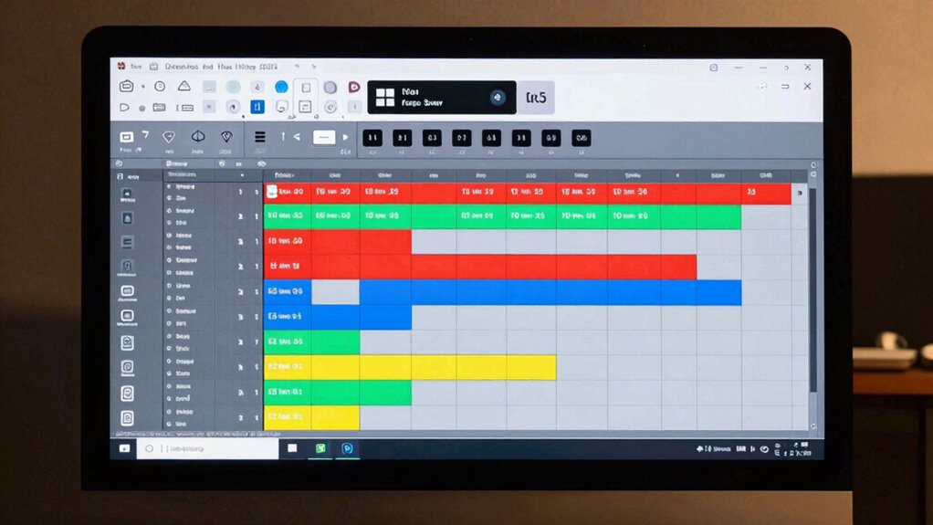 create color coded session templates