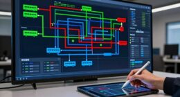 efficient routing and color coding
