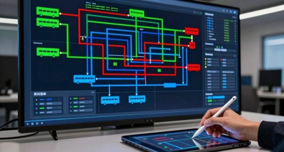 efficient routing and color coding