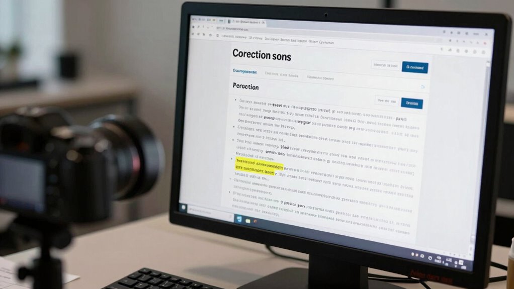 error detection and monitoring