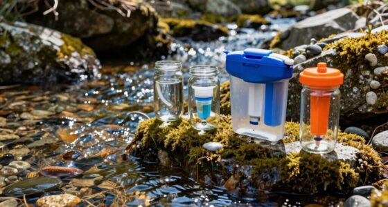 filtering versus purifying water
