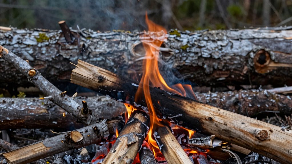 identify decayed fallen wood