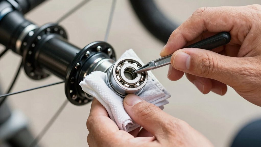 inspect clean lubricate bearings