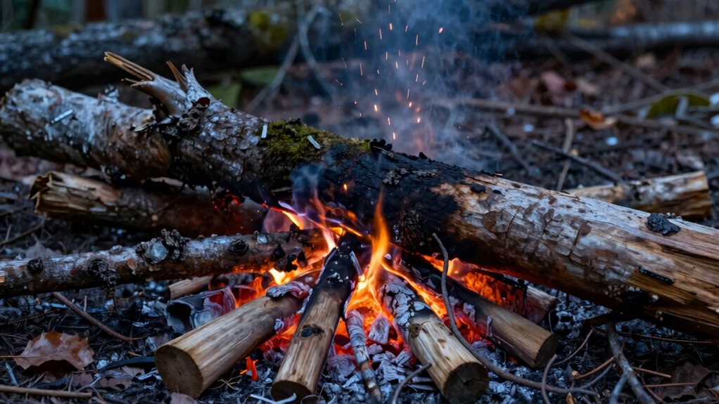 leave dead wood undisturbed