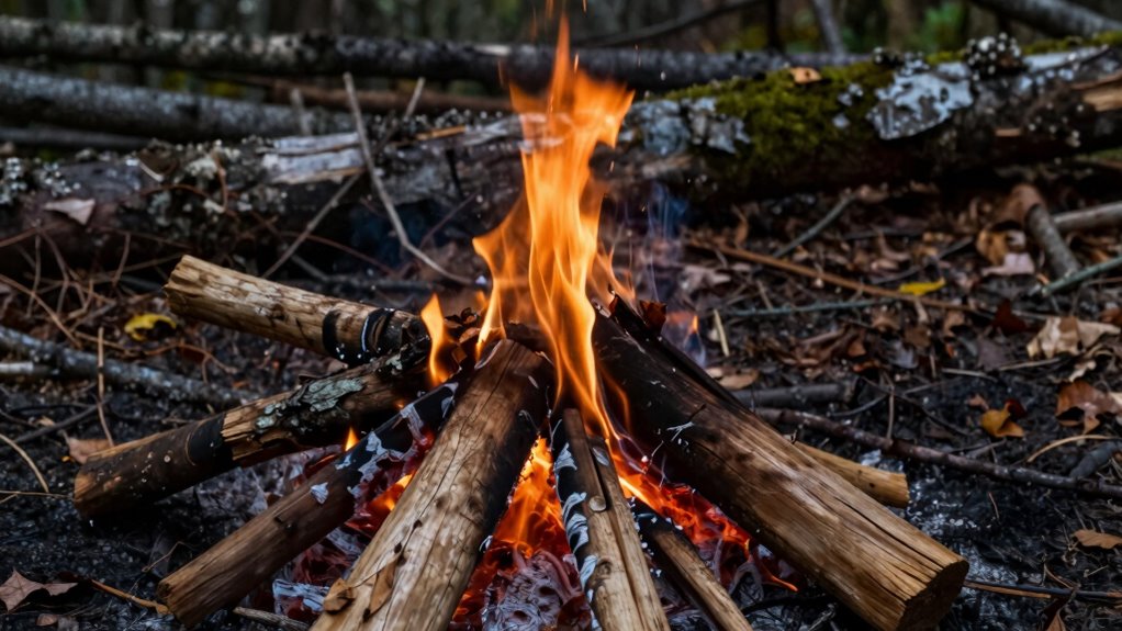 leave fallen wood intact