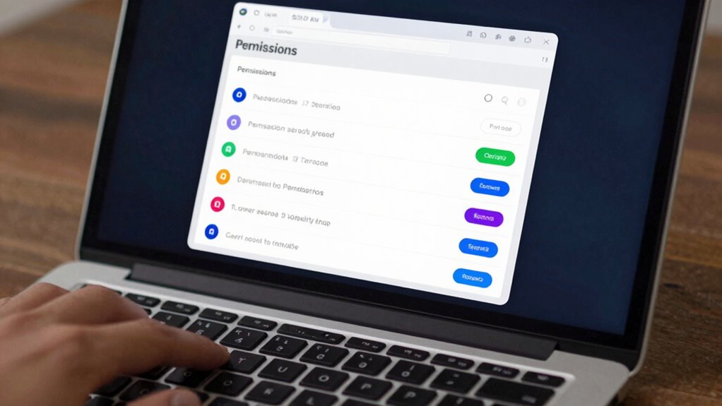 manage extension permissions securely