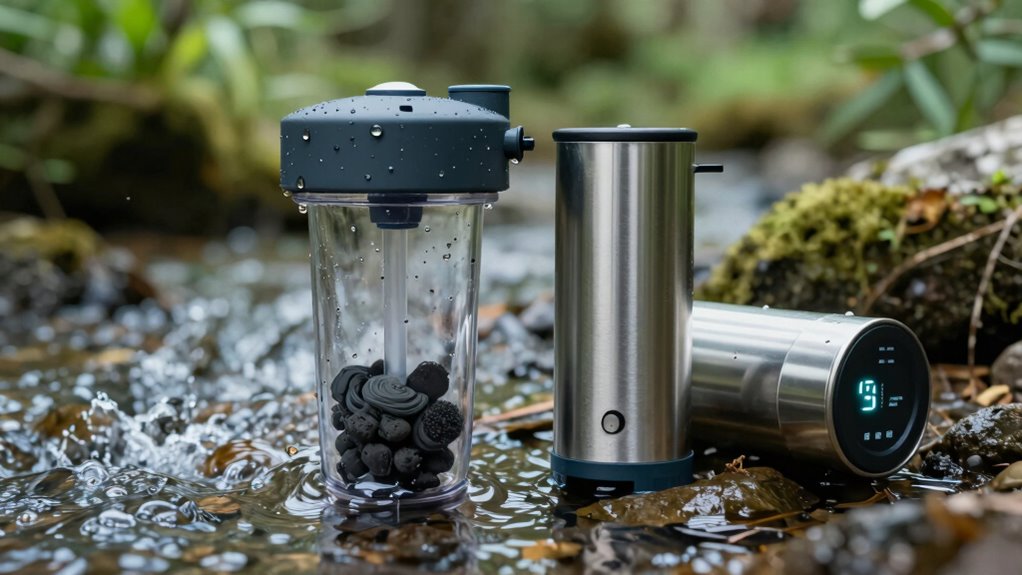 microbial and chemical water purification