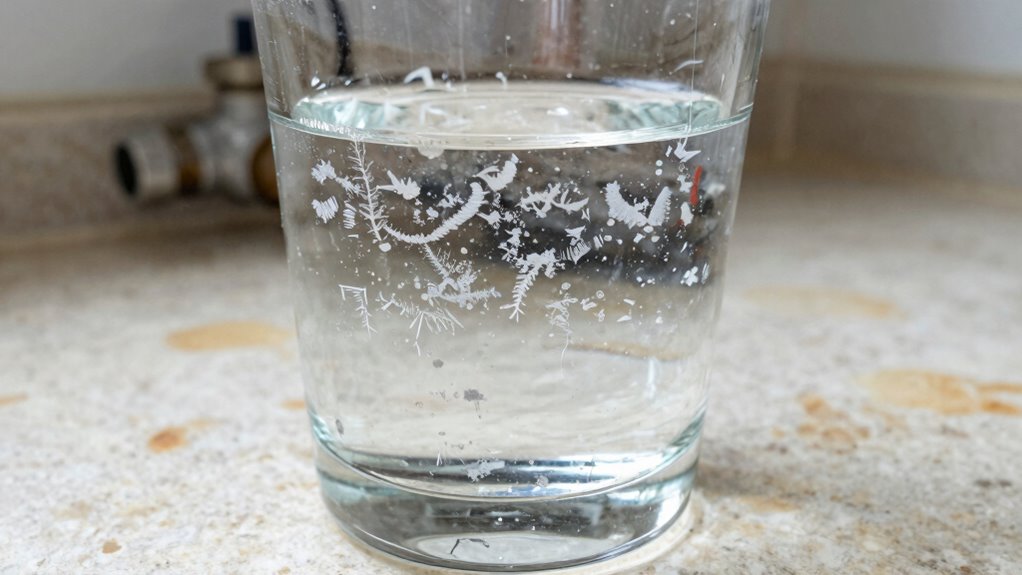 minerals cause plumbing buildup