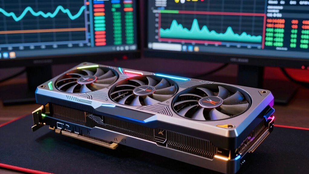 monitor gpu temperature and power