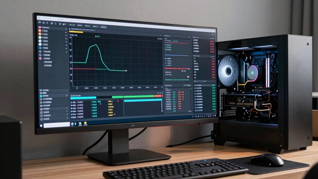 monitor thermal and frame metrics