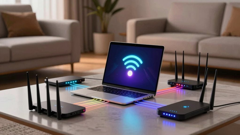 multi band simultaneous connectivity