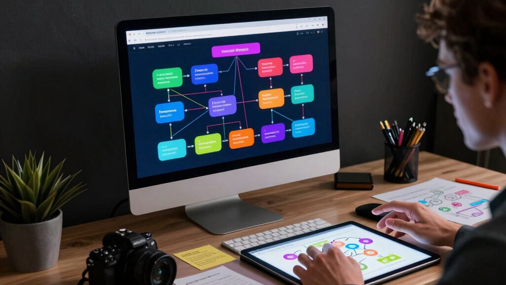 organize markup connect navigate