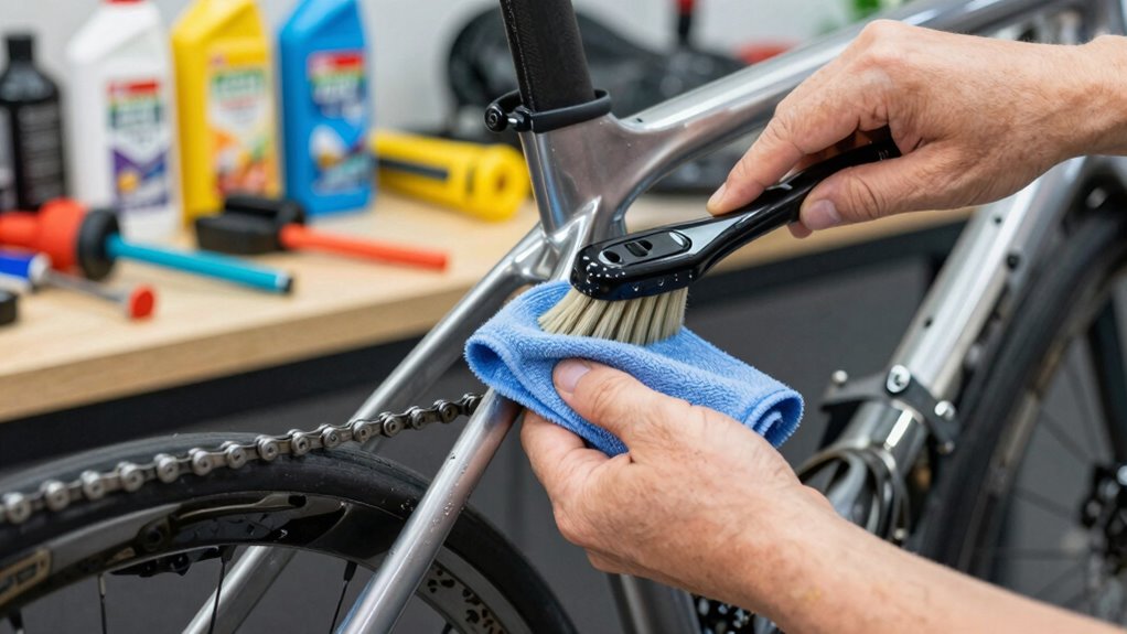 regular chain and gear maintenance