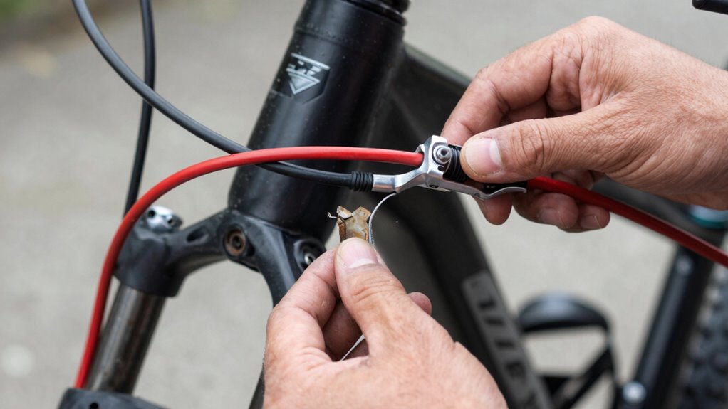 replace worn brake components