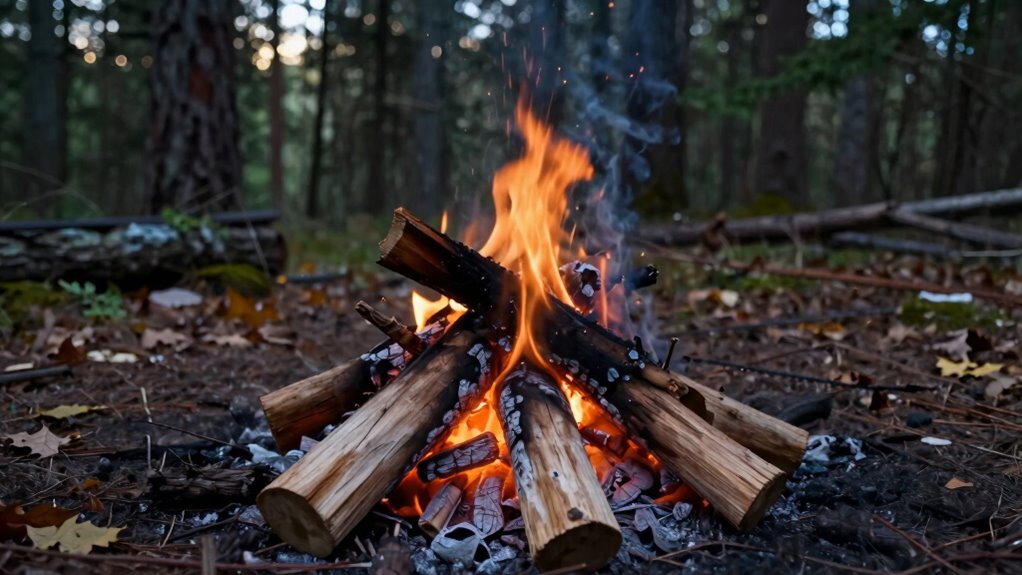 respectful campfire debris removal