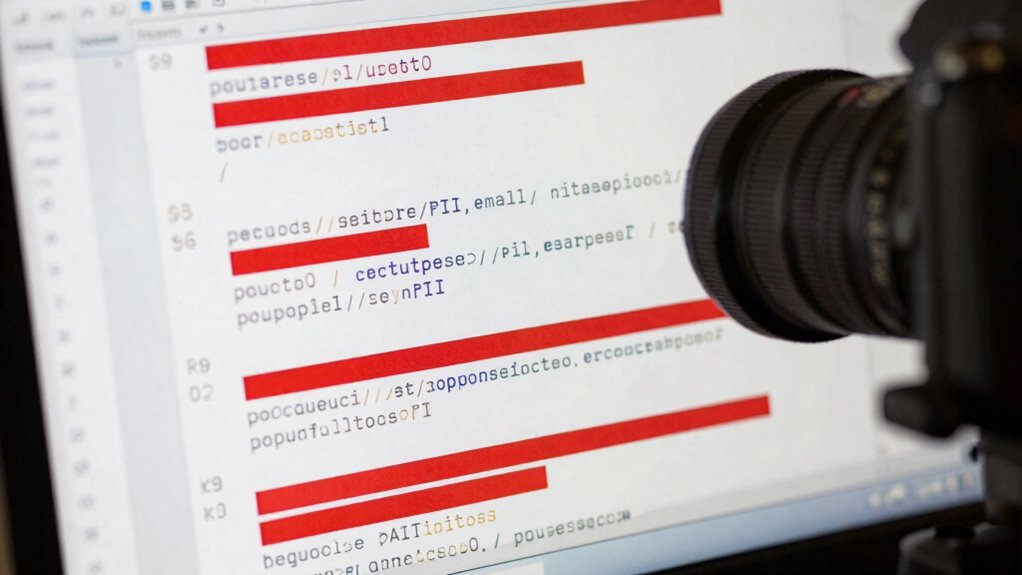 risks of logging pii