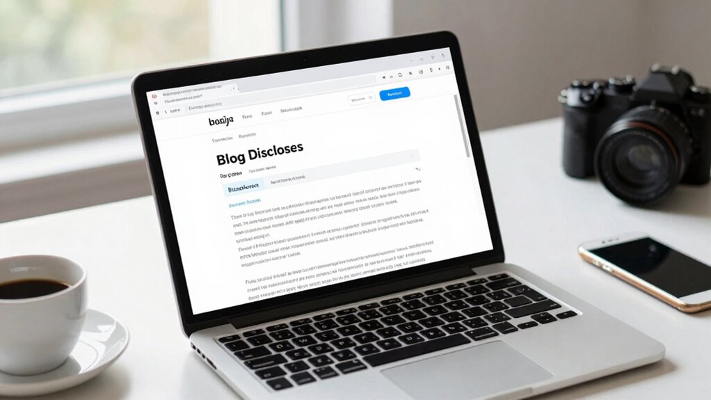 seamless clear disclosure placement