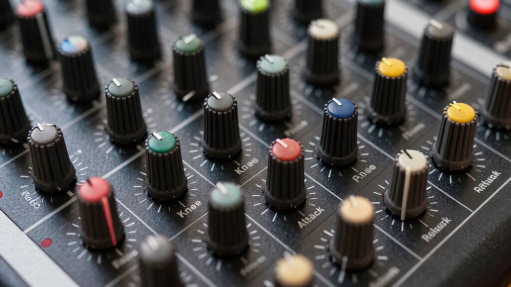 Compression Without Confusion: Ratio, Knee, Attack, Release 13 set precise compression parameters