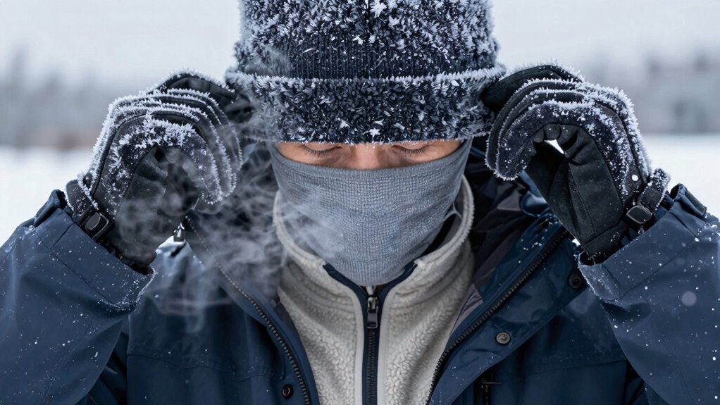 stay warm without sweating