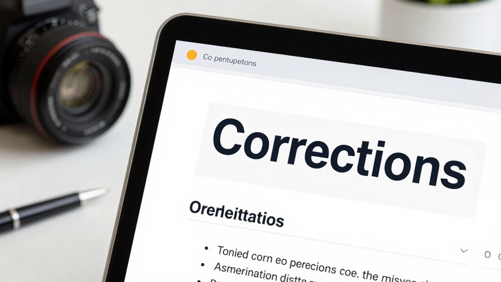 transparent apology and accountability