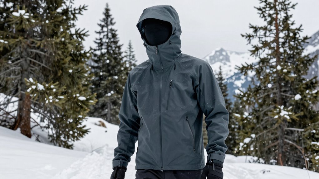 waterproof windproof breathable layers