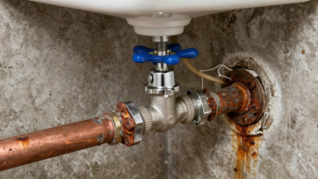 accessible maintained shutoff valves