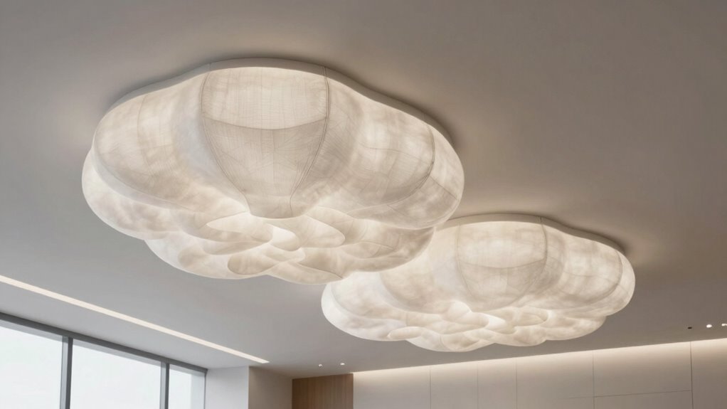 acoustic clouds installation costs maintenance