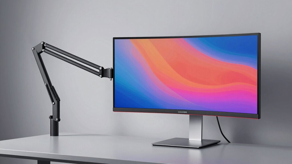 The Monitor Arm Upgrade That Helps Ultrawide Setups Breathe 11 adjustable stable monitor arm