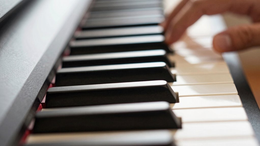 authentic key responsiveness and feel