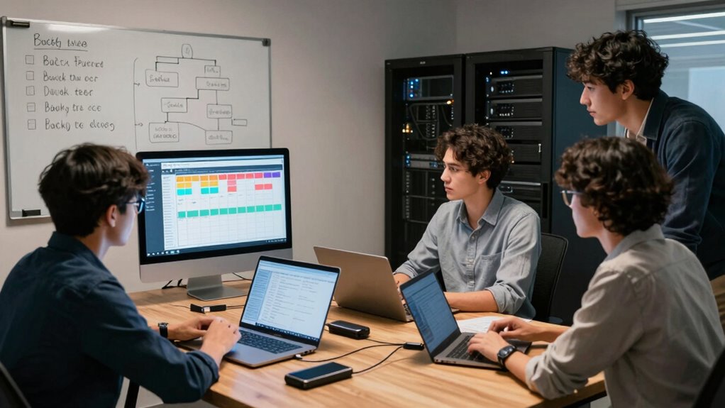 automated secure backup scheduling