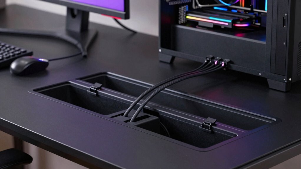 Why Gaming Desks Matter More for Cable Paths Than Style 6 cable clutter hampers gaming setup organization