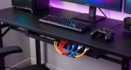 cable management over aesthetics