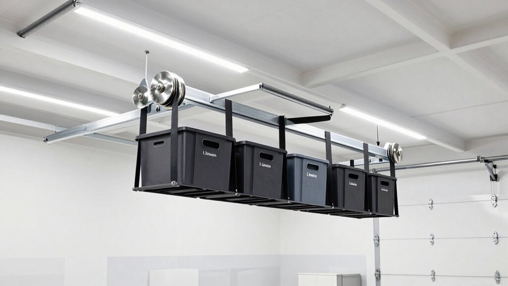 The Ceiling Storage Lift Question Every Garage Eventually Asks 8 ceiling lift cost factors