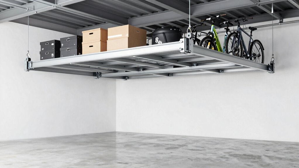The Ceiling Storage Lift Question Every Garage Eventually Asks 6 ceiling lift organization tips