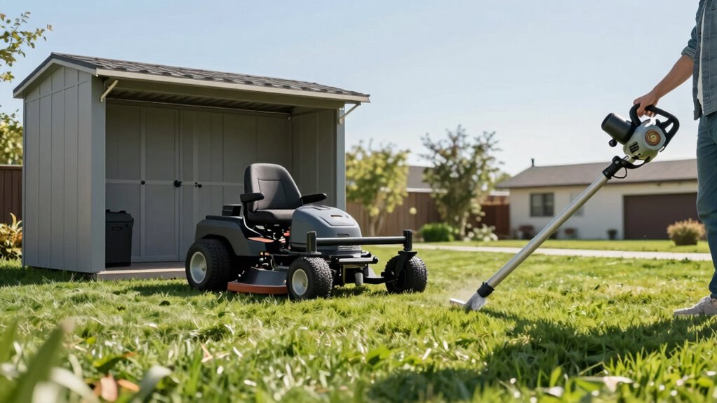 The Lawn Care Decision That Changes Noise, Storage, and Maintenance 4 choosing lawn equipment wisely
