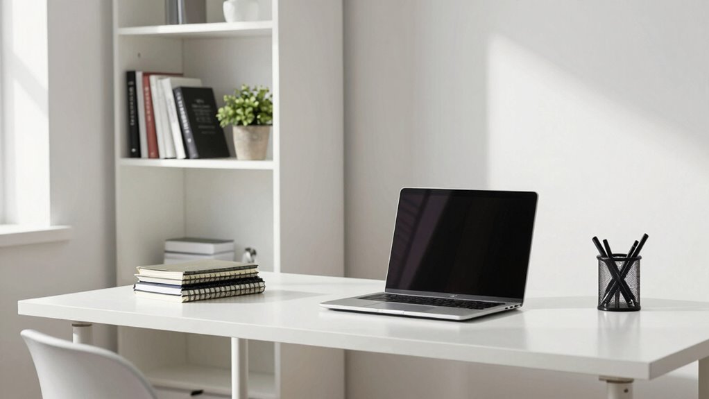 clean neutral clutter free backdrop