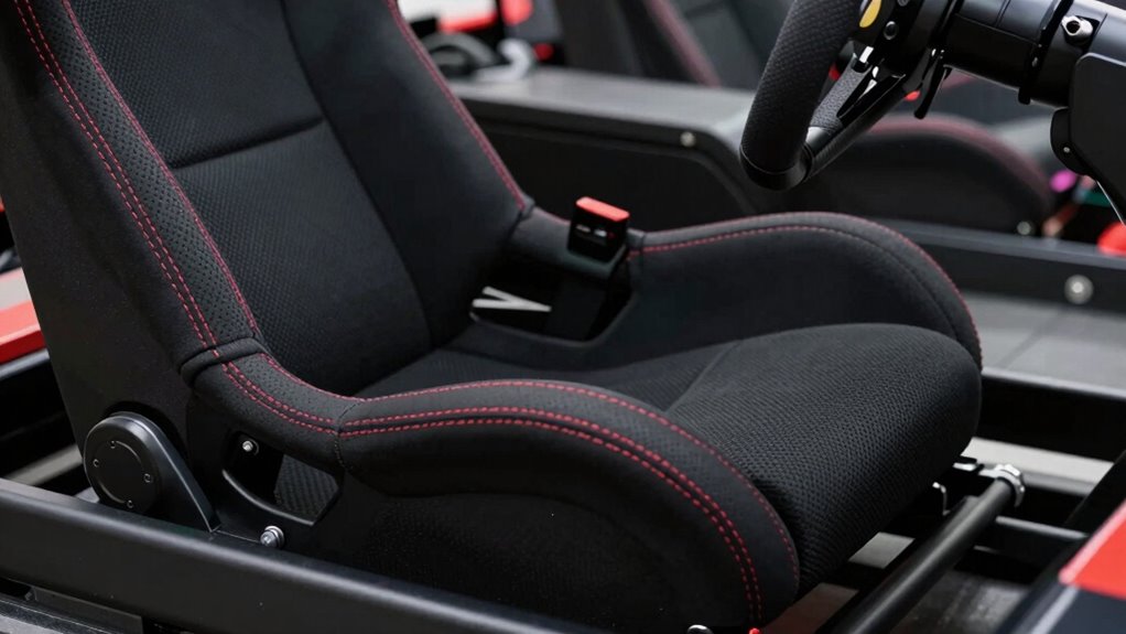 comfort enhancing racing features