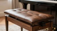 comfortable piano seating options
