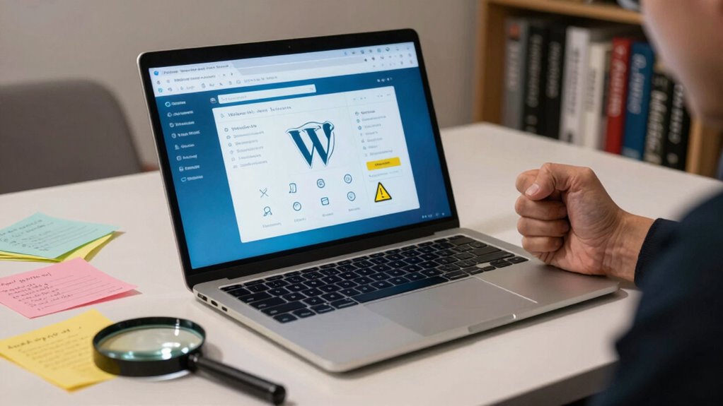 common wordpress security errors