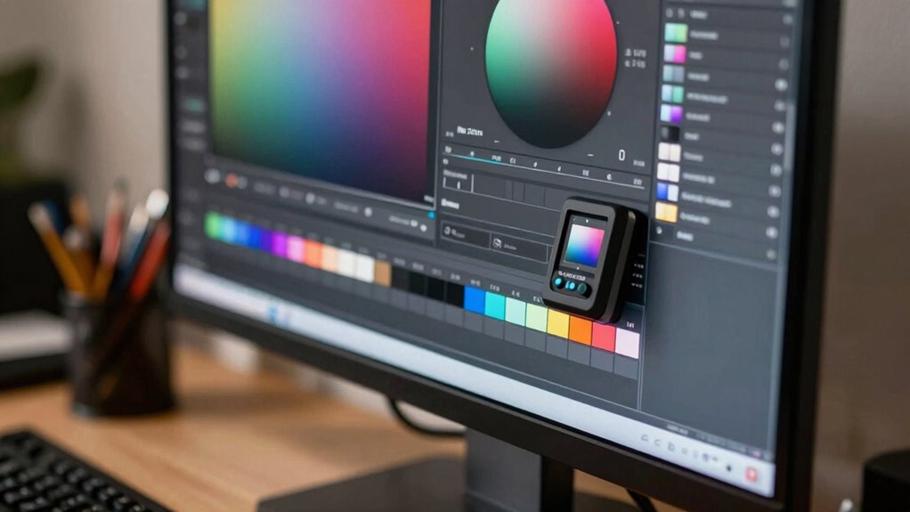 consistent display calibration routine
