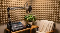 create a professional home studio