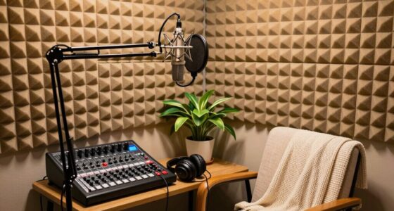 create a professional home studio